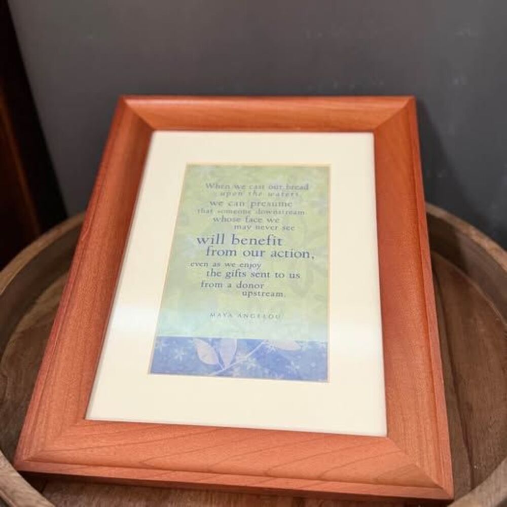 Hallmark Life Mosaic Maya Angelou Framed Quote